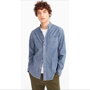 NWT’s, J. Crew Chambray Button Down Shirt